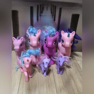 Magical Unicorn Toy Set - Pink and Purple